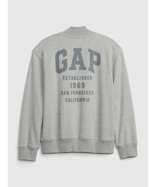 GAP（ギャップ）の「GAPロゴ トラックジャケット (キッズ)（ブルゾン・キッズ・ホワイト/ライトグレー/ブルー・M/XL/XS/L/XXL/S）」の9枚目の写真