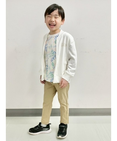 GAP（ギャップ）の「GAPロゴ トラックジャケット (キッズ)（ブルゾン・キッズ・ホワイト/ライトグレー/ブルー・M/XL/XS/L/XXL/S）」の14枚目の写真