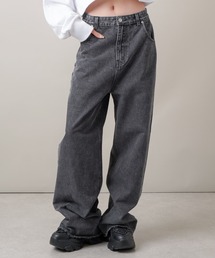 SPINNS | ワイドデニムパンツ(デニムパンツ)