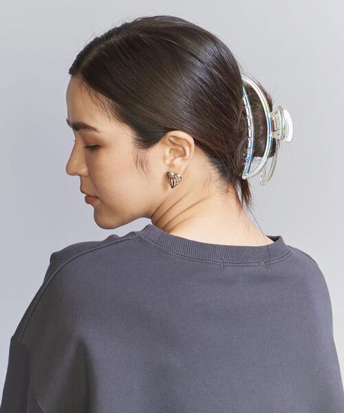 BEAUTY&YOUTH UNITED ARROWS(ビューティーアンドユースユナイテッドアローズ)の「オーロラカラー ビッグクリップ(ヘアゴム・レディース・グレー/その他1・FREE)」の9枚目の写真