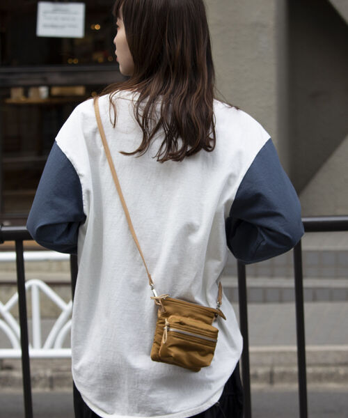 GLOSTER(グロスター)の「【GLOSTER/グロスター】ミリタリー マルチショルダーバッグ クロシェット付き ミニバッグ(ショルダーバッグ・メンズ・オリーブ/ベージュ/ブラック・FREE)」の17枚目の写真