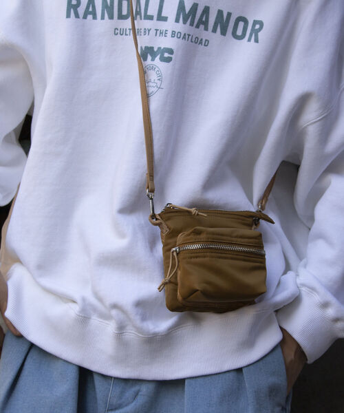 GLOSTER(グロスター)の「【GLOSTER/グロスター】ミリタリー マルチショルダーバッグ クロシェット付き ミニバッグ(ショルダーバッグ・メンズ・オリーブ/ベージュ/ブラック・FREE)」の20枚目の写真