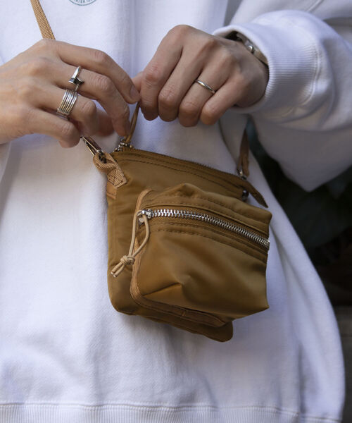 GLOSTER(グロスター)の「【GLOSTER/グロスター】ミリタリー マルチショルダーバッグ クロシェット付き ミニバッグ(ショルダーバッグ・メンズ・オリーブ/ベージュ/ブラック・FREE)」の22枚目の写真