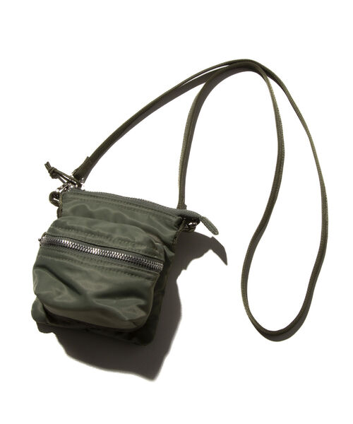 GLOSTER(グロスター)の「【GLOSTER/グロスター】ミリタリー マルチショルダーバッグ クロシェット付き ミニバッグ(ショルダーバッグ・メンズ・オリーブ/ベージュ/ブラック・FREE)」の7枚目の写真