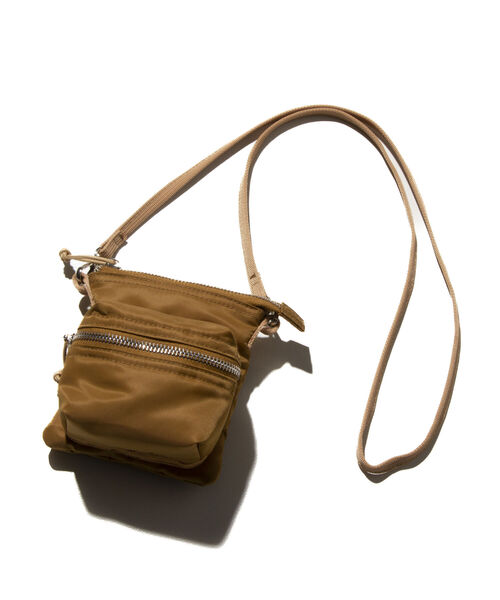 GLOSTER(グロスター)の「【GLOSTER/グロスター】ミリタリー マルチショルダーバッグ クロシェット付き ミニバッグ(ショルダーバッグ・メンズ・オリーブ/ベージュ/ブラック・FREE)」の8枚目の写真