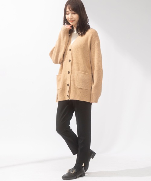 AnNet(アネット)の「ストレッチ タック テーパードパンツ(その他パンツ・レディース・ブラック/ブルー/グリーン・3L/4L/5L/LL/L/M)」の14枚目の写真