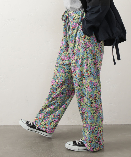JOURNAL STANDARD LUXE（ジャーナルスタンダード　ラックス）の「ボタニカルローン イージーパンツ（その他パンツ・レディース・ピンク/オレンジ・FREE）」の22枚目の写真