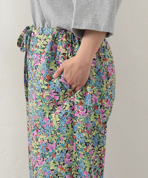 JOURNAL STANDARD LUXE（ジャーナルスタンダード　ラックス）の「ボタニカルローン イージーパンツ（その他パンツ・レディース・ピンク/オレンジ・FREE）」の14枚目の写真