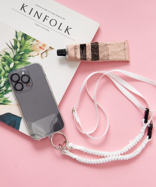 BYONBYON/ビョンビョン] モバイルストラップ スマホショルダー