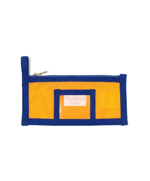 B:MING by BEAMS（ビーミングバイビームス）の「NAPRON / TAB BAG ペンケース（ポーチ・レディース・イエロー/ライトブルー・ONE SIZE）」の9枚目の写真