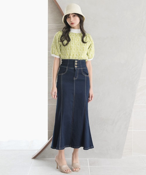 Julia Boutique(ジュリアブティック)の「サマーチューリップハット/23117(ハット・レディース・ブラック/ピンク/ベージュ/モカ/オレンジ/アイボリー・ONE)」の8枚目の写真