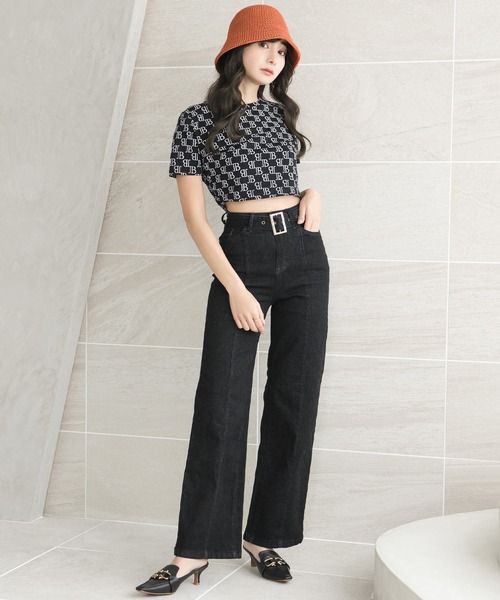 Julia Boutique(ジュリアブティック)の「サマーチューリップハット/23117(ハット・レディース・ブラック/ピンク/ベージュ/モカ/オレンジ/アイボリー・ONE)」の18枚目の写真