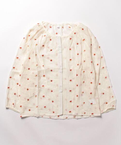MAISON DE THERESE(メゾン ド テレーズ)の「フレンチレトロノーカラーシャツ(シャツ/ブラウス・レディース・B/A・S/M)」の5枚目の写真