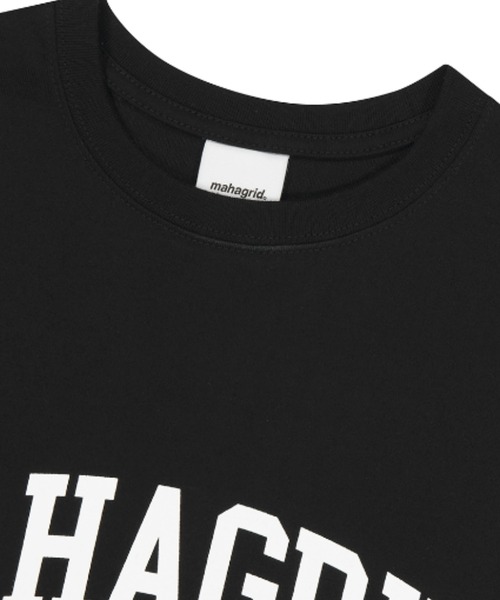 MAHAGRID(マハグリッド)の「『mahagrid/マハグリッド』VARSITY LOGO SLEEVELESS TEE/バーシティロゴスリーブレス(タンクトップ・レディース・ブラック/ホワイト・M/L/XL/S)」の6枚目の写真