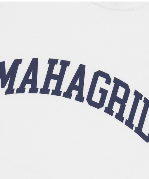 MAHAGRID(マハグリッド)の「『mahagrid/マハグリッド』VARSITY LOGO SLEEVELESS TEE/バーシティロゴスリーブレス(タンクトップ・レディース・ブラック/ホワイト・M/L/XL/S)」の10枚目の写真