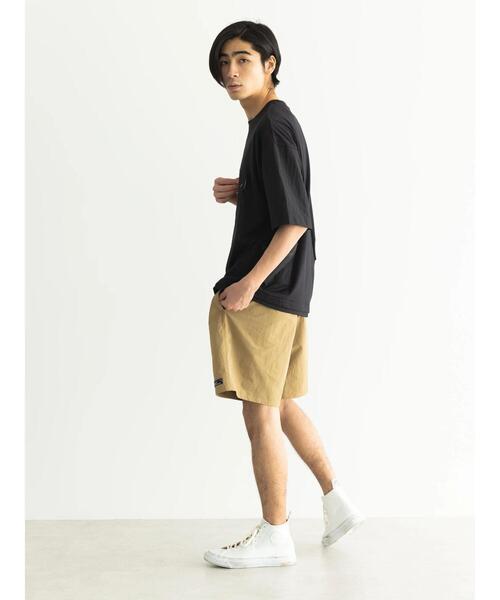 CRAFT STANDARD BOUTIQUE(クラフトスタンダードブティック)の「ナイロン切り替え5/STEE-B(Tシャツ/カットソー・メンズ・オリーブ/オフホワイト/ブラック・M/L/LL)」の21枚目の写真