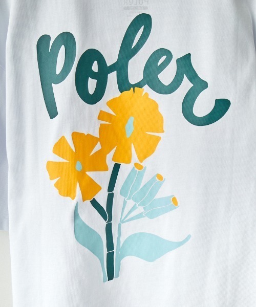 POLeR（ポーラー）の「[POLeR/ポーラー] 別注 POPPY バックプリントTシャツ（Tシャツ/カットソー・レディース・ブラック/ホワイト/ピンク・M/L）」の18枚目の写真