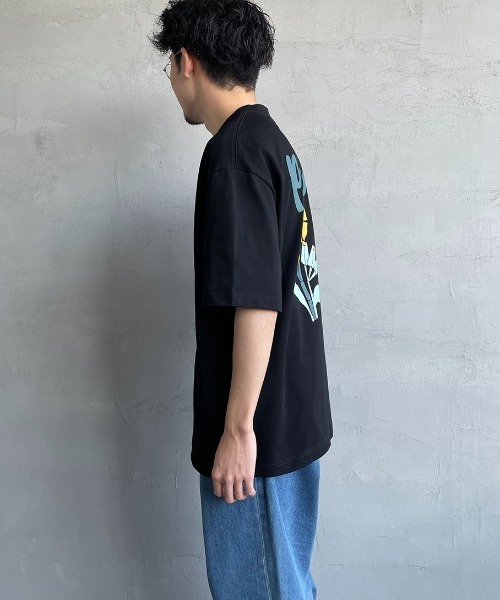 POLeR（ポーラー）の「[POLeR/ポーラー] 別注 POPPY バックプリントTシャツ（Tシャツ/カットソー・レディース・ブラック/ホワイト/ピンク・M/L）」の7枚目の写真