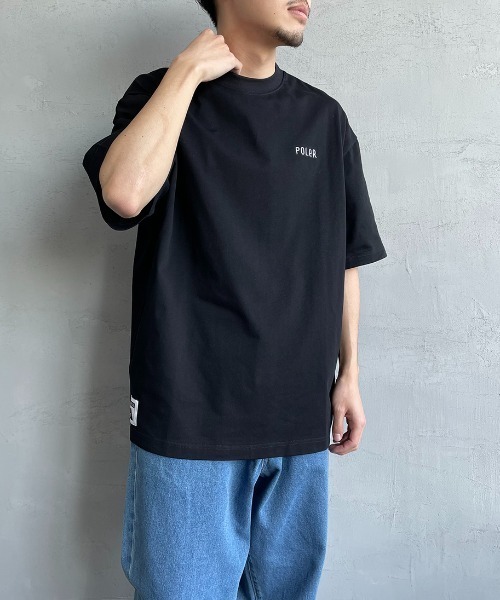 POLeR（ポーラー）の「[POLeR/ポーラー] 別注 POPPY バックプリントTシャツ（Tシャツ/カットソー・レディース・ブラック/ホワイト/ピンク・M/L）」の6枚目の写真