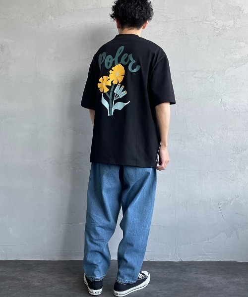 POLeR（ポーラー）の「[POLeR/ポーラー] 別注 POPPY バックプリントTシャツ（Tシャツ/カットソー・レディース・ブラック/ホワイト/ピンク・M/L）」の11枚目の写真