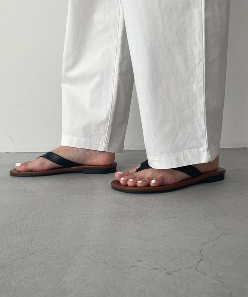 CANAL JEAN(キャナルジーン)の「El mar コットンイージーパンツ(その他パンツ・レディース・クリーム/アイボリー/ブラック・ONE SIZE)」の19枚目の写真