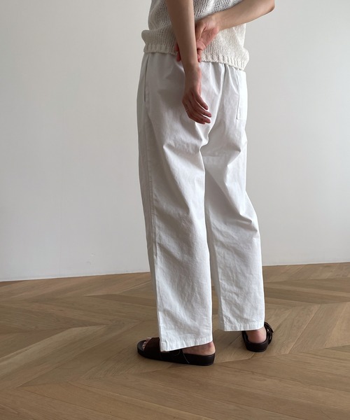 CANAL JEAN(キャナルジーン)の「El mar コットンイージーパンツ(その他パンツ・レディース・クリーム/アイボリー/ブラック・ONE SIZE)」の21枚目の写真