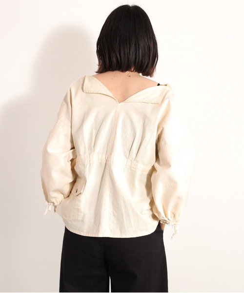 コットンリネン ミリタリーボレロ（ミリタリージャケット）｜cepo（セ