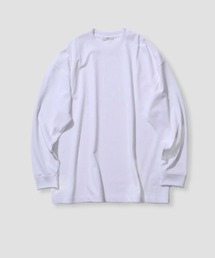 ATON（エイトン）の「ATON (エイトン)FRESCA PLATE | OVERSIZED LONG SLEEVE T-SHIRT（Tシャツ/カットソー）」