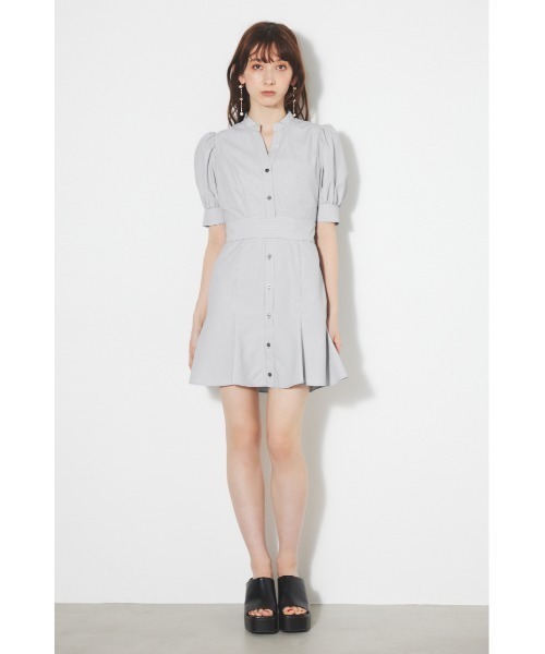 rienda(リエンダ)の「バックフリルオープンマーメイドミニワンピース 春服(ワンピース・レディース・パープル/ピンク/ブラック・SMALL/MEDIUM)」の21枚目の写真