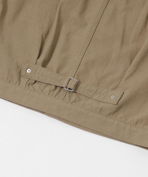 URU（ウル）の「URU　COTTON SILK - TRUCKER JACKET（デニムジャケット・メンズ・ベージュ・1/2）」の12枚目の写真