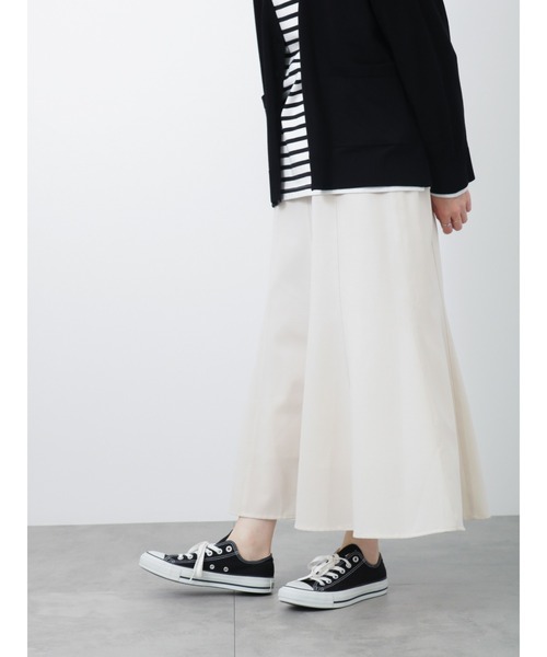 Samansa Mos2 blue（サマンサモスモスブルー）の「マーメイドスカート（スカート・レディース・グリーン/キナリ/ブラック・ﾌﾘ-）」の19枚目の写真