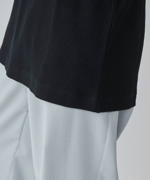 WEGO（ウィゴー）の「WEGO/ワッフルタンクトップ（タンクトップ・メンズ・ホワイト/ブラック・MEDIUM/LARGE）」の8枚目の写真