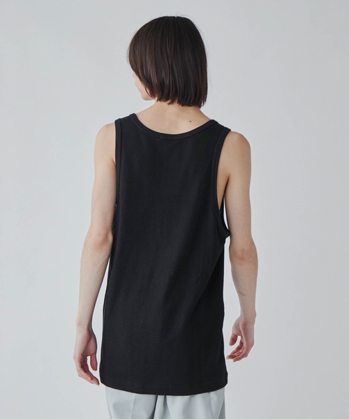WEGO（ウィゴー）の「WEGO/ワッフルタンクトップ（タンクトップ・メンズ・ホワイト/ブラック・MEDIUM/LARGE）」の16枚目の写真