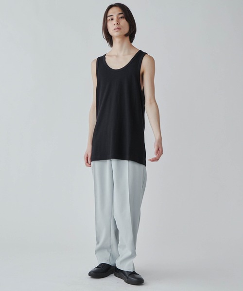 WEGO（ウィゴー）の「WEGO/ワッフルタンクトップ（タンクトップ・メンズ・ホワイト/ブラック・MEDIUM/LARGE）」の18枚目の写真