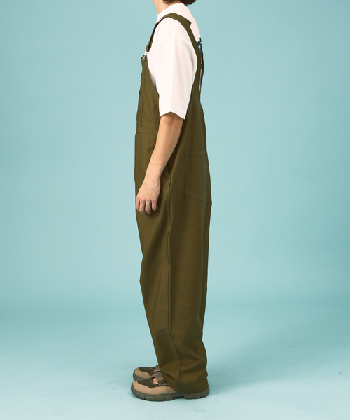 GUNG HO（ガンホー）の「GUNG HO / ガンホー　WORKERS OVERALL/ワークオーバーオール（サロペット/オーバーオール・メンズ・カーキ/アイボリー/ダークグリーン/その他1・L/S/M）」の6枚目の写真