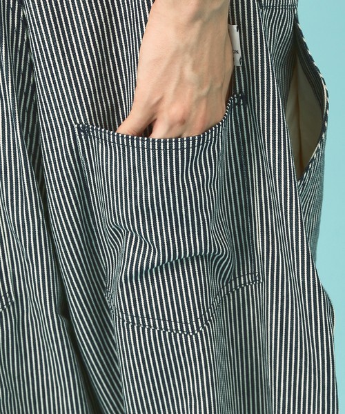 GUNG HO（ガンホー）の「GUNG HO / ガンホー　WORKERS OVERALL/ワークオーバーオール（サロペット/オーバーオール・メンズ・カーキ/アイボリー/ダークグリーン/その他1・L/S/M）」の19枚目の写真