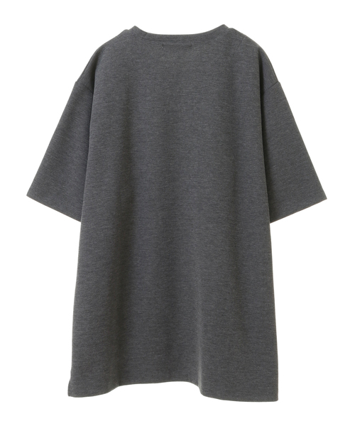 MASTER FRAME】フェイクレイヤードヘンリーネックTシャツ（T