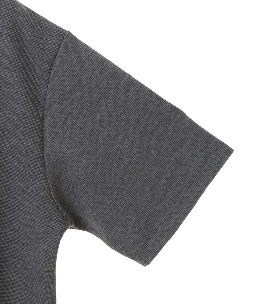 MASTER FRAME】フェイクレイヤードヘンリーネックTシャツ（T
