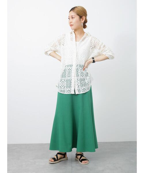 Samansa Mos2 blue（サマンサモスモスブルー）の「クロスベルトサンダル（サンダル・レディース・ブラック/シルバー/ミント・M/L）」の15枚目の写真