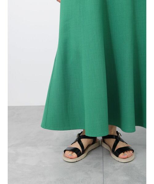 Samansa Mos2 blue（サマンサモスモスブルー）の「クロスベルトサンダル（サンダル・レディース・ブラック/シルバー/ミント・M/L）」の17枚目の写真