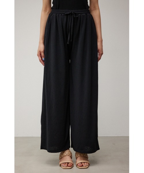 AZUL by moussy（アズールバイマウジー）の「【トライファンクション】 SORVETE RELAX WIDE PANTS/シャーベットリラックスワイドパンツ（その他パンツ・レディース・ブラック系その他/オレンジ系その他/ブラック・SMALL/MEDIUM）」の7枚目の写真