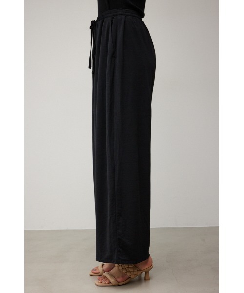 AZUL by moussy（アズールバイマウジー）の「【トライファンクション】 SORVETE RELAX WIDE PANTS/シャーベットリラックスワイドパンツ（その他パンツ・レディース・ブラック系その他/オレンジ系その他/ブラック・SMALL/MEDIUM）」の8枚目の写真