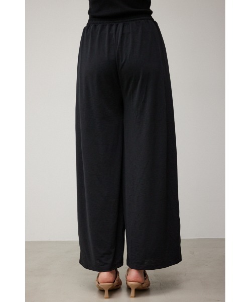 AZUL by moussy（アズールバイマウジー）の「【トライファンクション】 SORVETE RELAX WIDE PANTS/シャーベットリラックスワイドパンツ（その他パンツ・レディース・ブラック系その他/オレンジ系その他/ブラック・SMALL/MEDIUM）」の9枚目の写真
