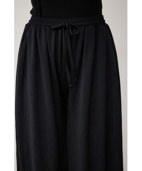 AZUL by moussy（アズールバイマウジー）の「【トライファンクション】 SORVETE RELAX WIDE PANTS/シャーベットリラックスワイドパンツ（その他パンツ・レディース・ブラック系その他/オレンジ系その他/ブラック・SMALL/MEDIUM）」の10枚目の写真