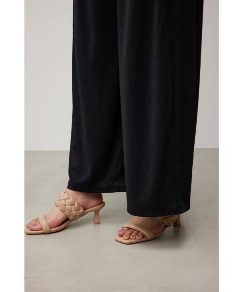 AZUL by moussy（アズールバイマウジー）の「【トライファンクション】 SORVETE RELAX WIDE PANTS/シャーベットリラックスワイドパンツ（その他パンツ・レディース・ブラック系その他/オレンジ系その他/ブラック・SMALL/MEDIUM）」の12枚目の写真