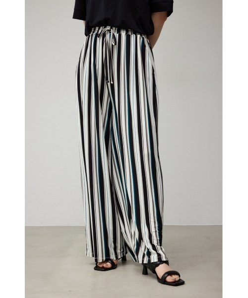 AZUL by moussy（アズールバイマウジー）の「【トライファンクション】 SORVETE RELAX WIDE PANTS/シャーベットリラックスワイドパンツ（その他パンツ・レディース・ブラック系その他/オレンジ系その他/ブラック・SMALL/MEDIUM）」の13枚目の写真
