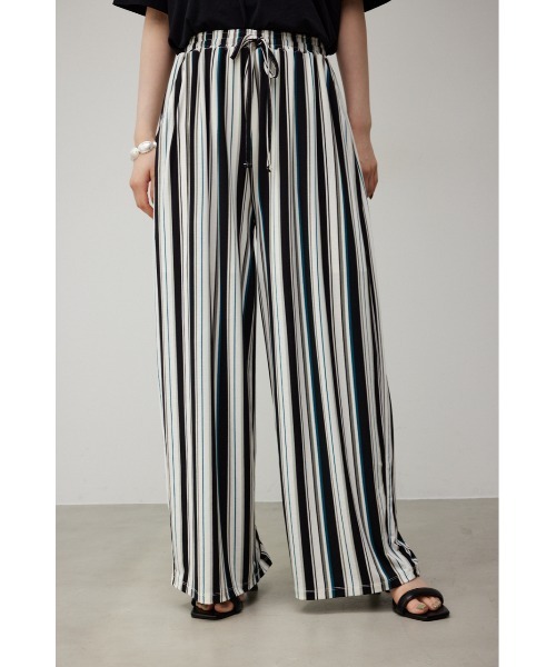 AZUL by moussy（アズールバイマウジー）の「【トライファンクション】 SORVETE RELAX WIDE PANTS/シャーベットリラックスワイドパンツ（その他パンツ・レディース・ブラック系その他/オレンジ系その他/ブラック・SMALL/MEDIUM）」の16枚目の写真