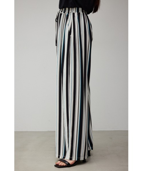 AZUL by moussy（アズールバイマウジー）の「【トライファンクション】 SORVETE RELAX WIDE PANTS/シャーベットリラックスワイドパンツ（その他パンツ・レディース・ブラック系その他/オレンジ系その他/ブラック・SMALL/MEDIUM）」の17枚目の写真