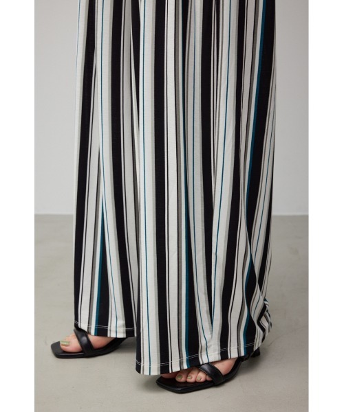 AZUL by moussy（アズールバイマウジー）の「【トライファンクション】 SORVETE RELAX WIDE PANTS/シャーベットリラックスワイドパンツ（その他パンツ・レディース・ブラック系その他/オレンジ系その他/ブラック・SMALL/MEDIUM）」の21枚目の写真