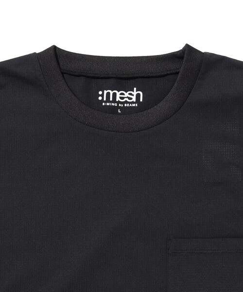 B:MING by BEAMS（ビーミングバイビームス）の「B:MING by BEAMS / ストレッチ メッシュ ポケットTシャツ(セットアップ対応)（Tシャツ/カットソー・メンズ・ブラック/ブラウン系その他2・SMALL/MEDIUM/LARGE/X-LARGE）」の11枚目の写真